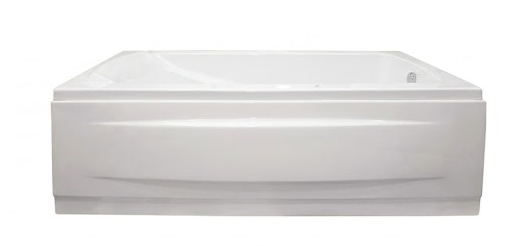 El Taieb Paris bathtub with side panel 70 × 170 cm white