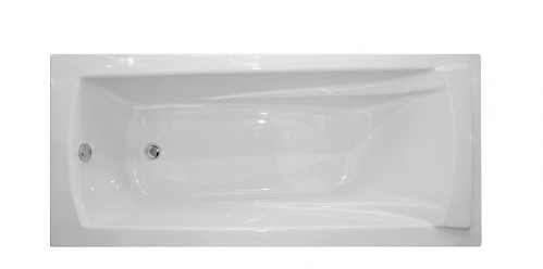El Taieb Paris bathtub with side panel 70 × 170 cm white