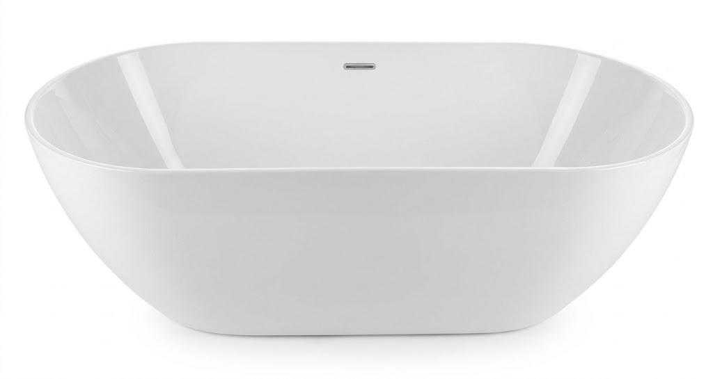 Duravit Torento Seamless Bathtub 80 x 168 cm White with waste 805683000990000