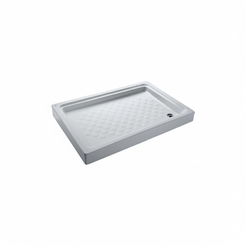 Ideal standard Rectangular shower tray with panel 70 × 120 × 17 cm White