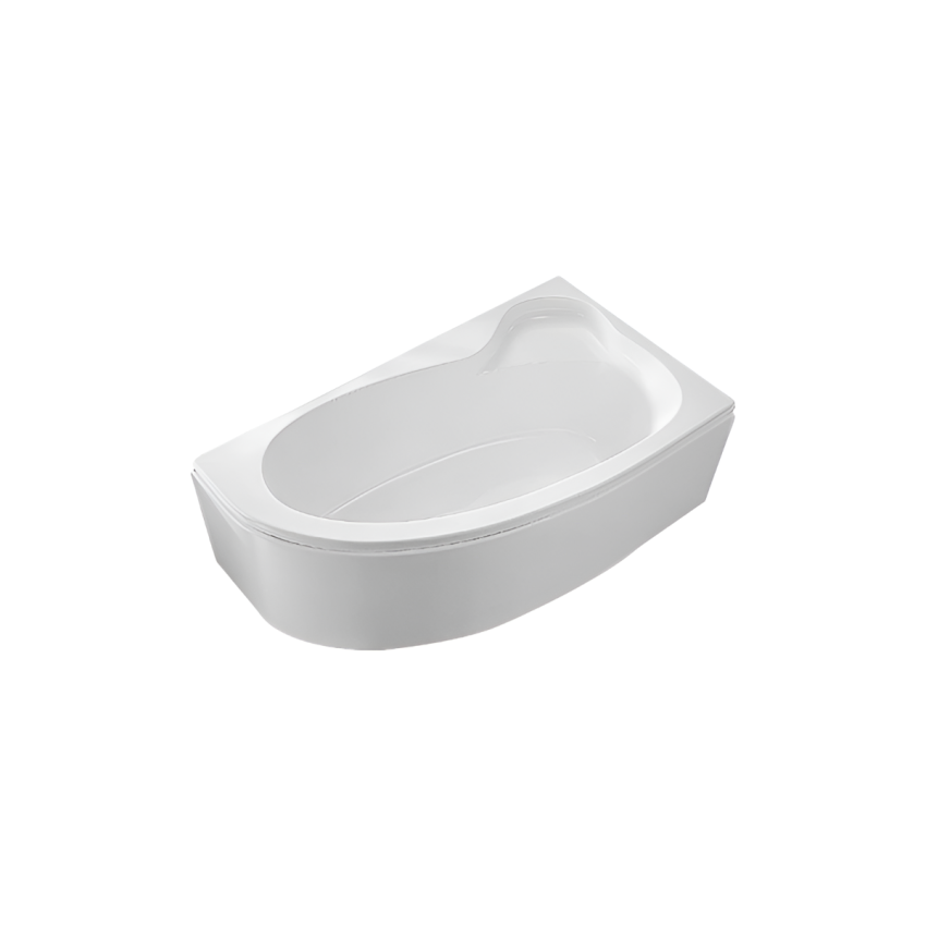 Ideal standard Right Surf bathtub with round panel 80 × 150 cm White