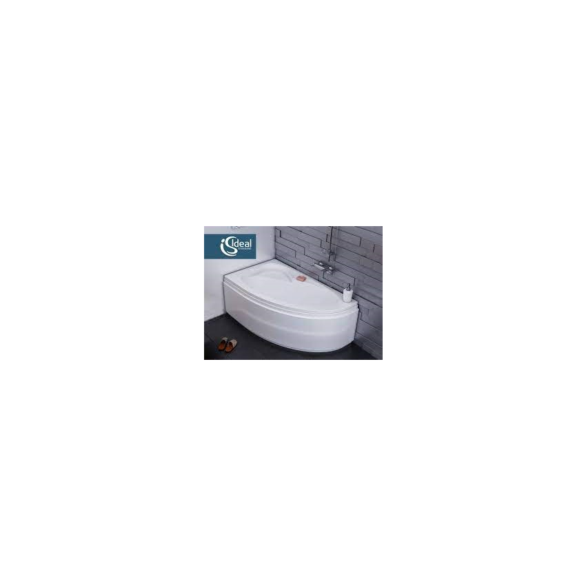 Ideal standard Left Surf bathtub with round panel 80 × 150 cm White