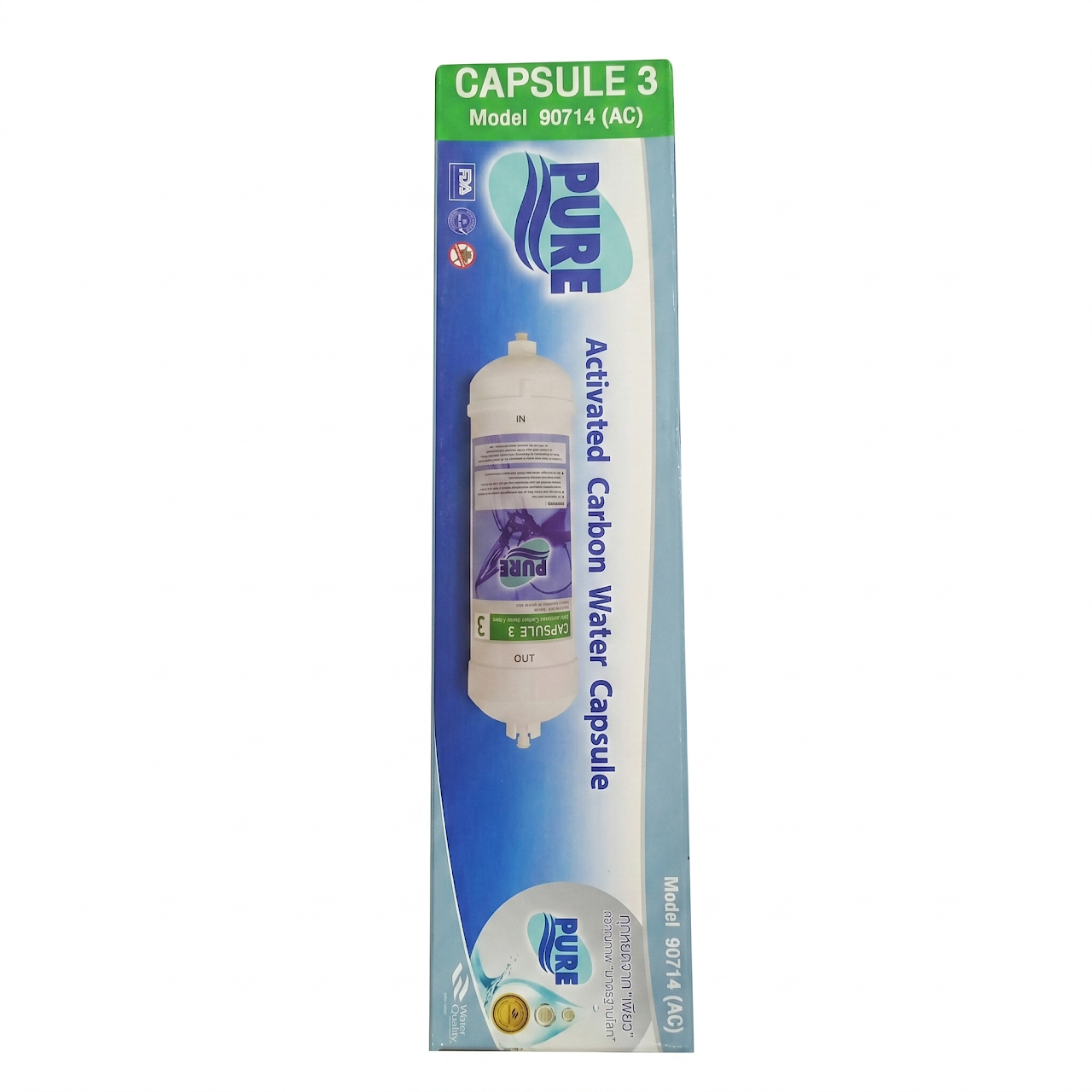 Pure Activated Carbon Filter Cartridge 90714 Thailand