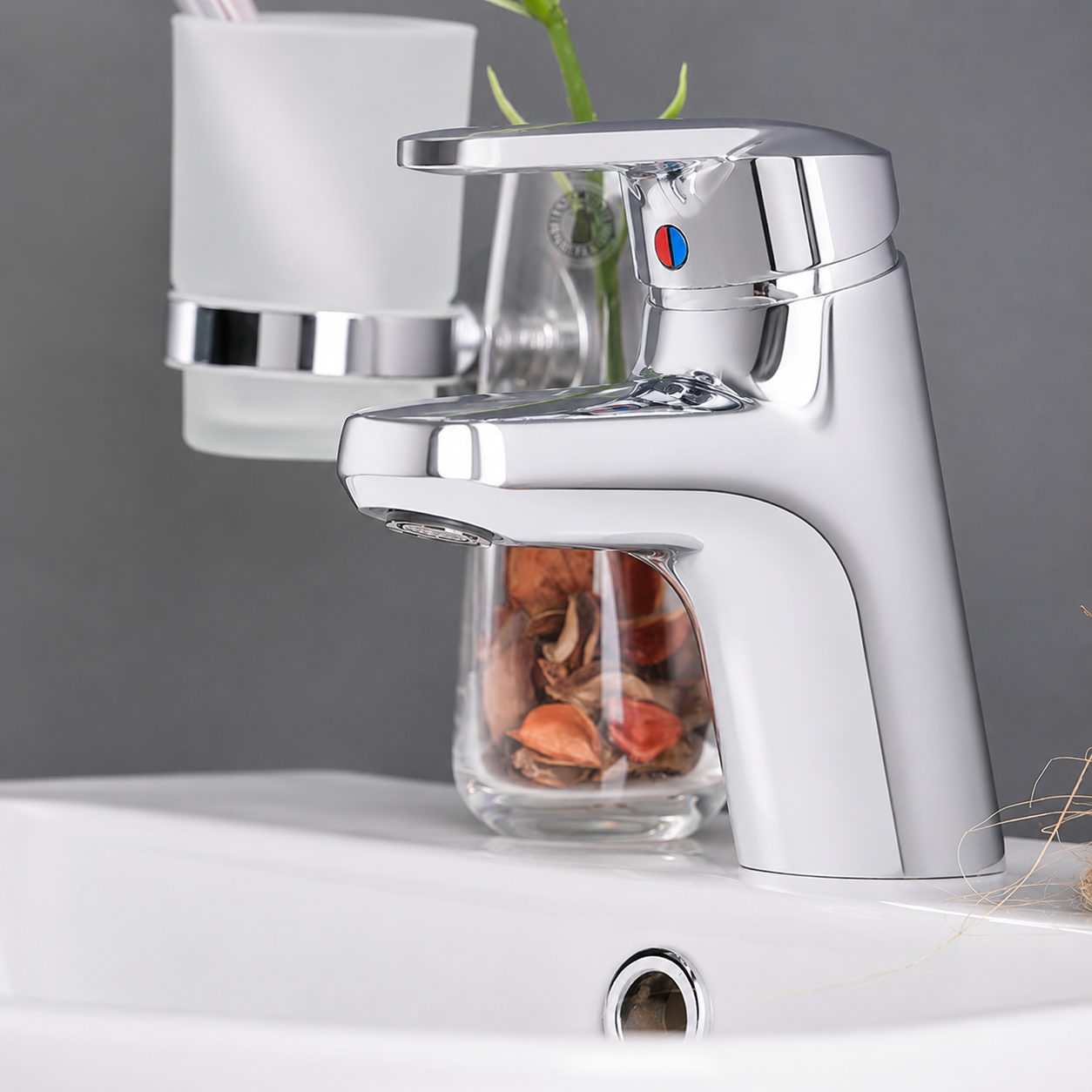 Ideal Standard Trend Basin Mixer Short with vidag Chrome B 0545AA