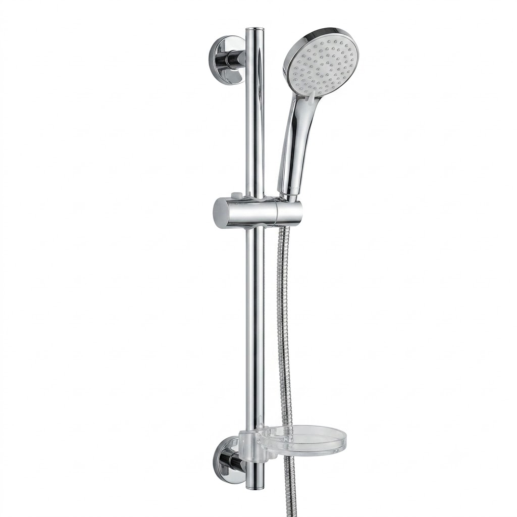 Ideal Standard Idealrain Shower Set 600 MM with Uni-Functional Hand Shower 80 MM Chrome B 9501AA