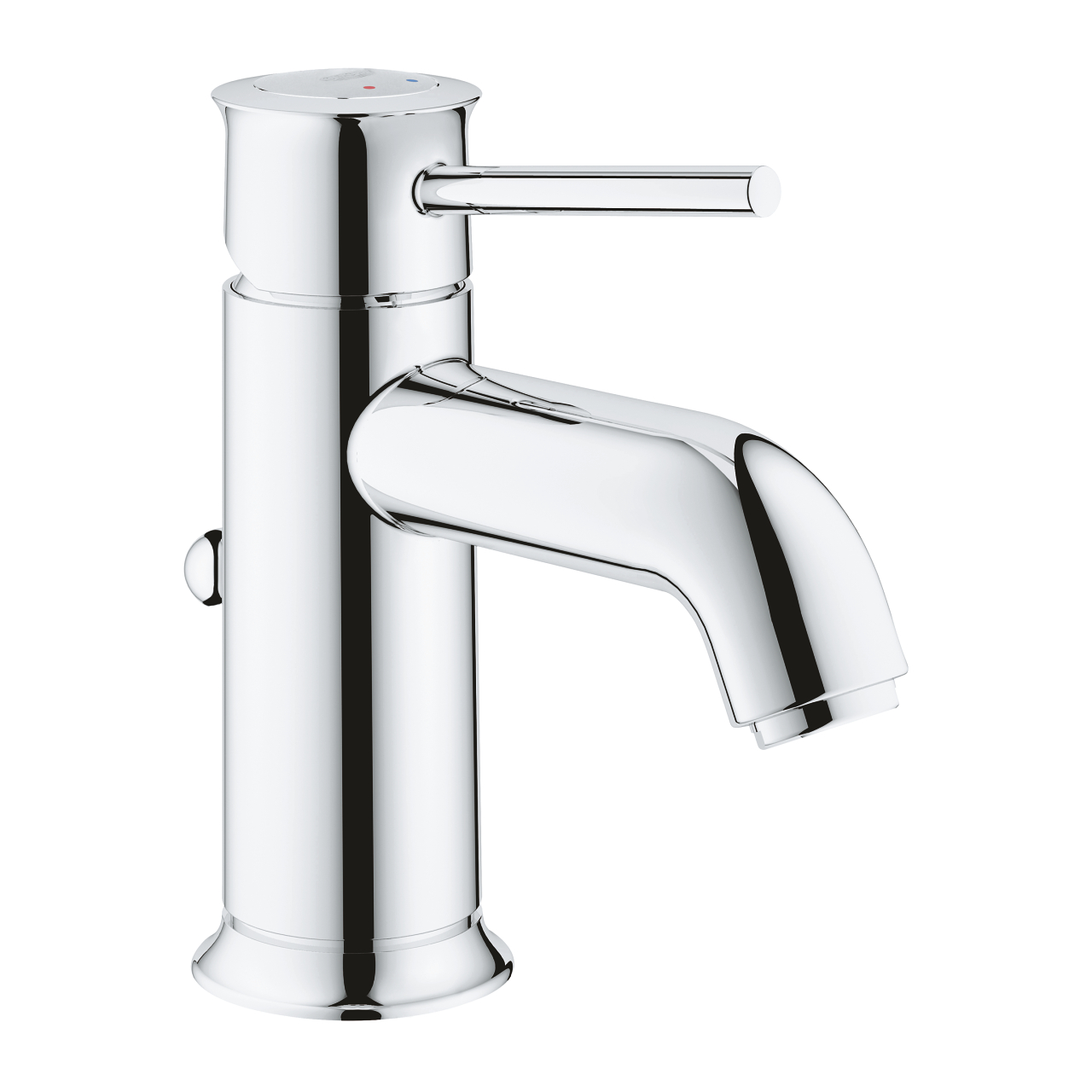 Grohe BauClassic Single-lever basin mixer 1/2″ S-Size Chrome 32862000