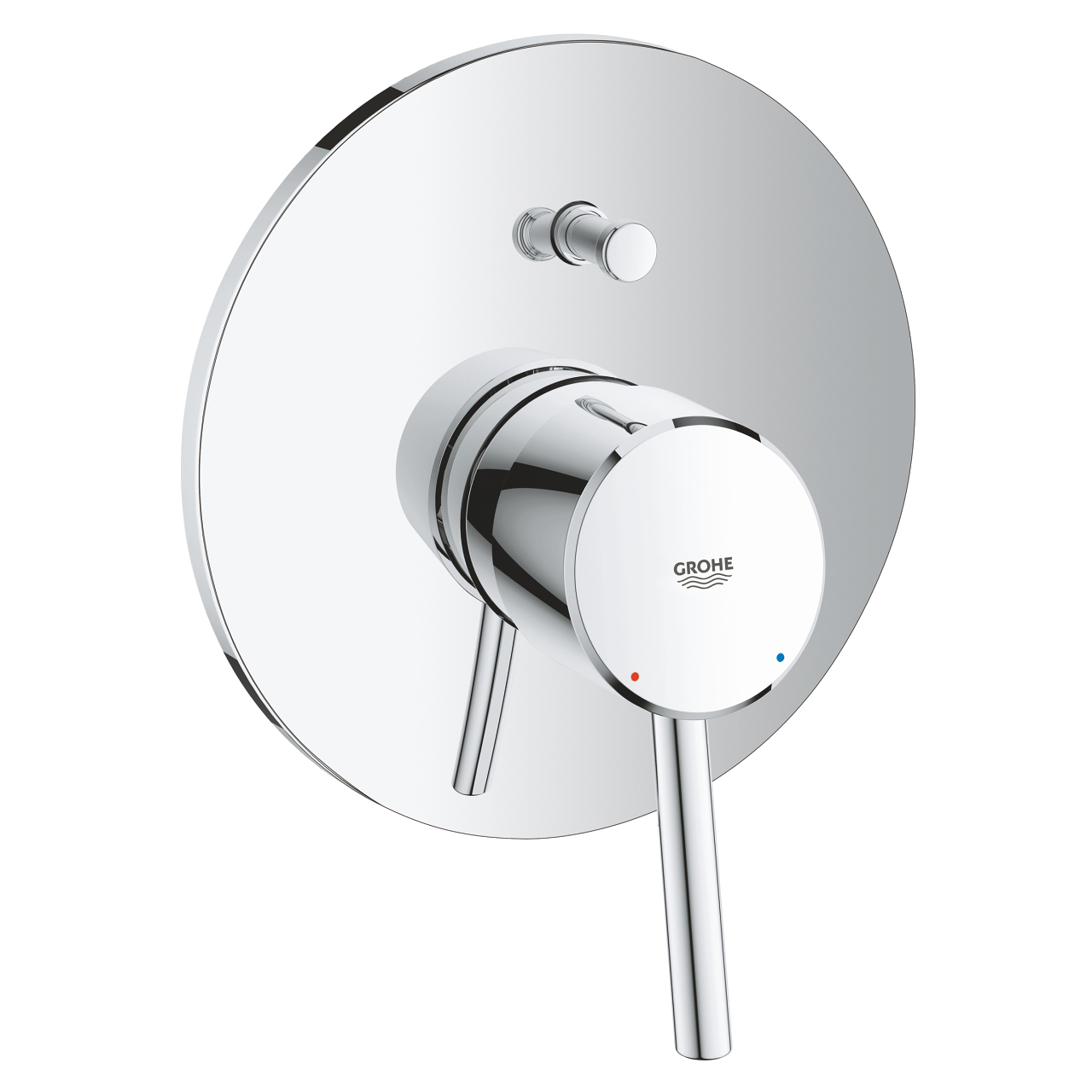Grohe Concetto Bathtub mixer with diverter Chrome 19346001