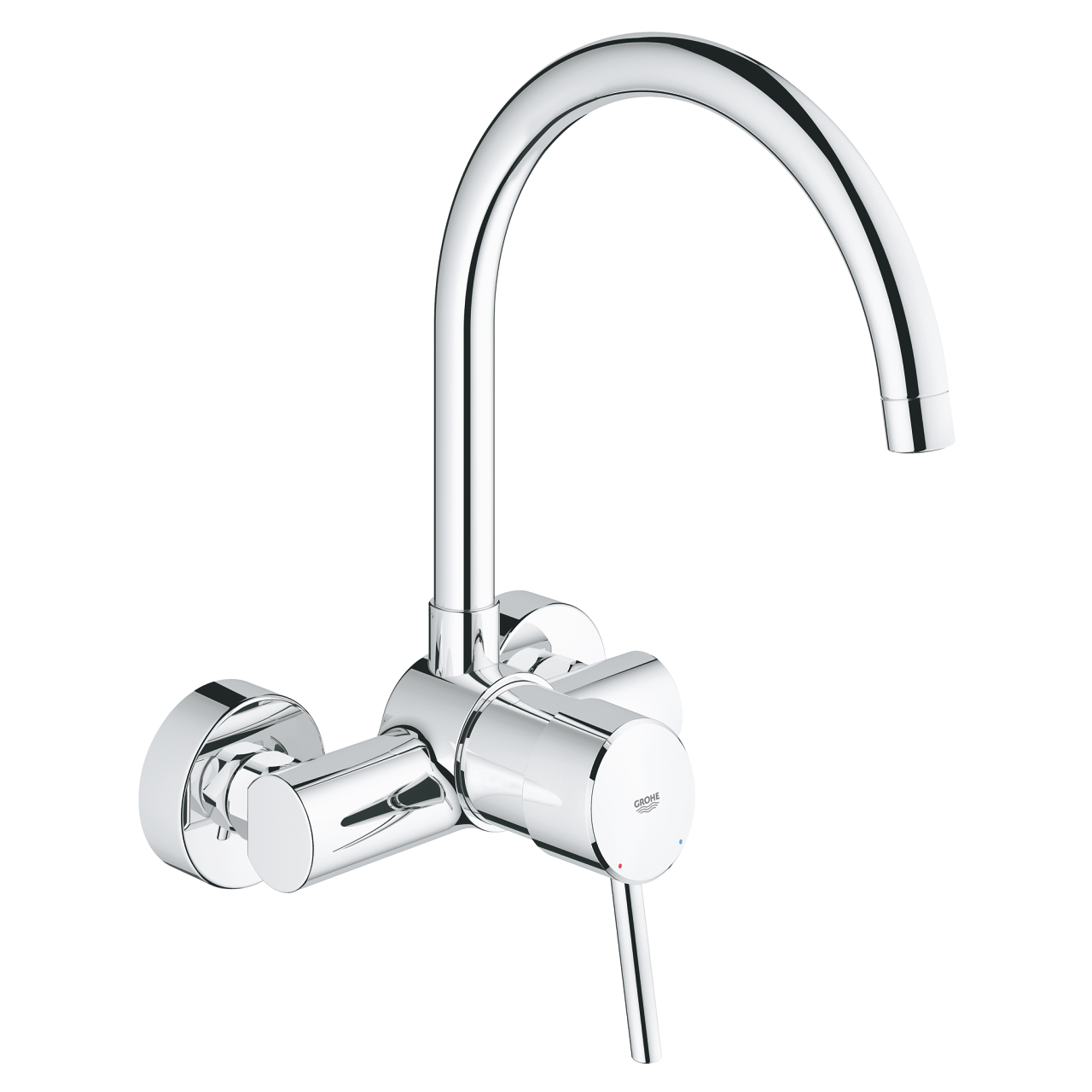 Grohe Concetto Wall Mounted Kitchen Mixer Chrome 32667001