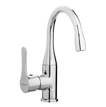 Sarrdesign Trinity medium basin mixer with pop-up waste - Chrome