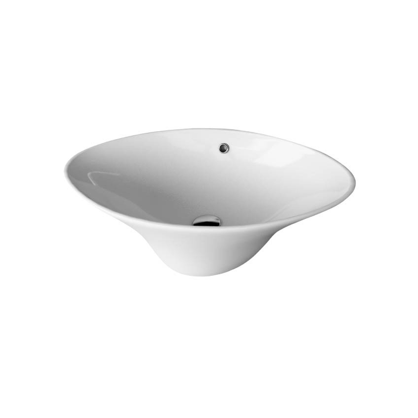 Sarreguemines Lovar Bowl Over Counter Washbasin 61.5 cm White