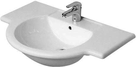 Duravit Darling Furniture basin 55 × 81.5 cm White, with tap hole 0401810000