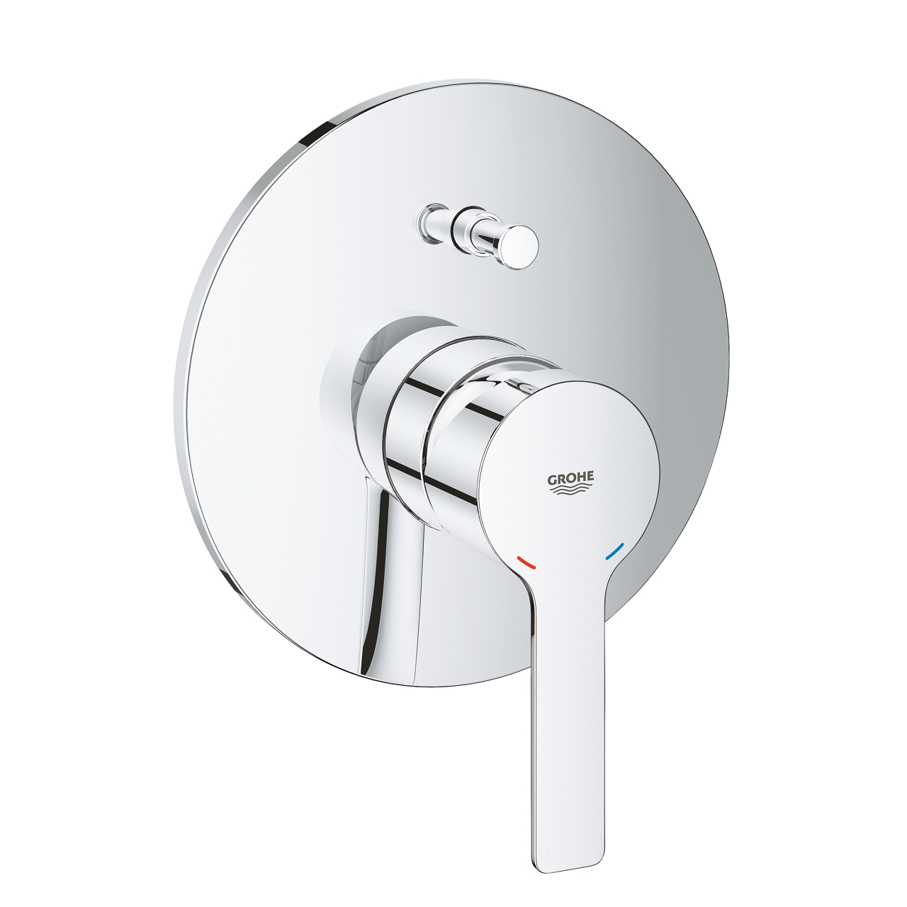 Grohe Lineare Bathtub mixer With diverter Chrome 19297001