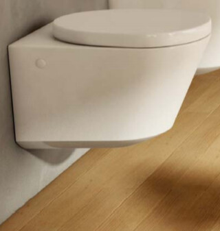 Ideal Standard Tonic Wall-hanging toilet with douche & handle White G 3192