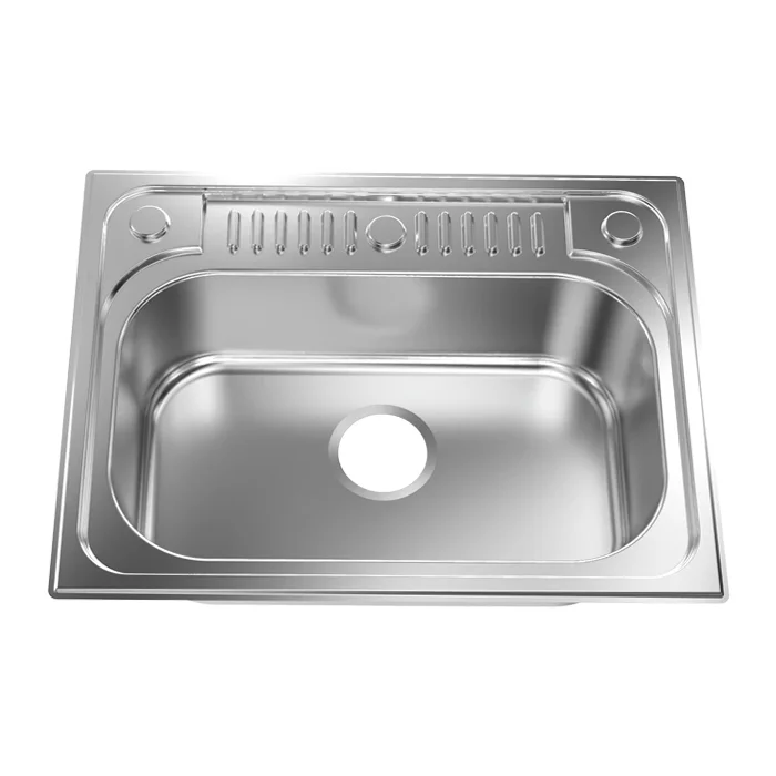 Plaza Style Sink 51 × 66 cm, 0.8 mm without drain 1936740