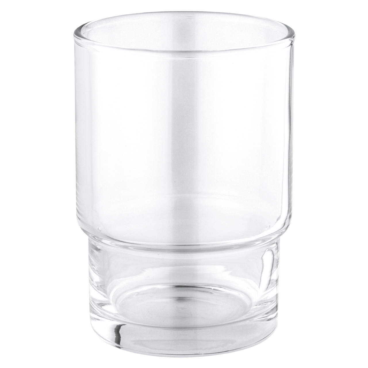 Grohe Essential Cosmopolitan Glass Tumbler with Holder Chrome 40372001