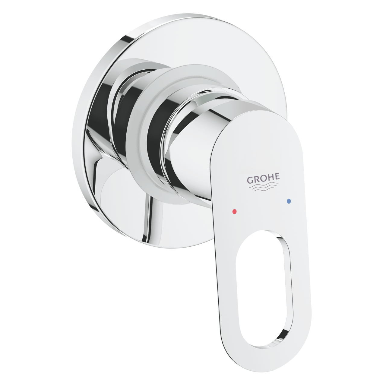 Grohe BauLoop Bath Trim Set with Concealed Body Chrome 29042000