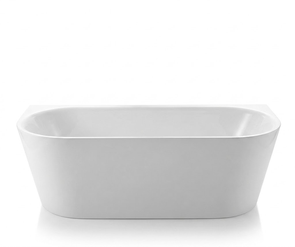 Duravit Angelo Seamless Bathtub 170 x 75 cm White with waste - Black