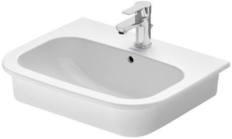 Duravit D-Code Countertop basin 54 cm White 0337540000