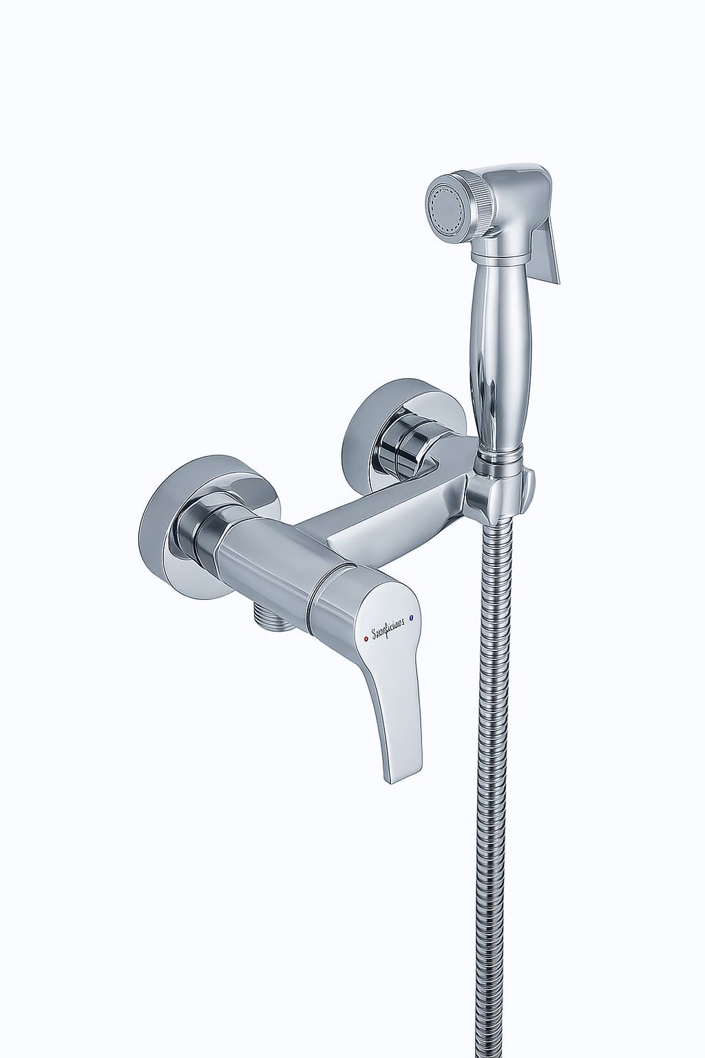 Sarrdesign Amazon bidet mixer with Shattaf 11 cm chrome SD 1134SCP