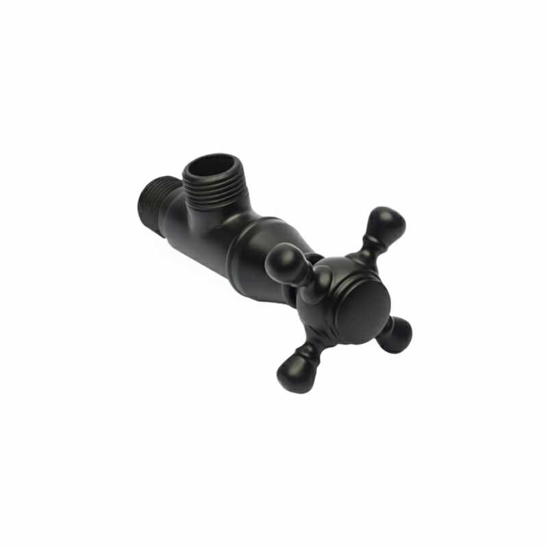 Sarrdesin Mesta angle valve 1/2" × 1/2" - Matte Black