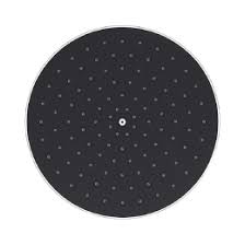 Sarrdesign Round Shower Head - Matte Black