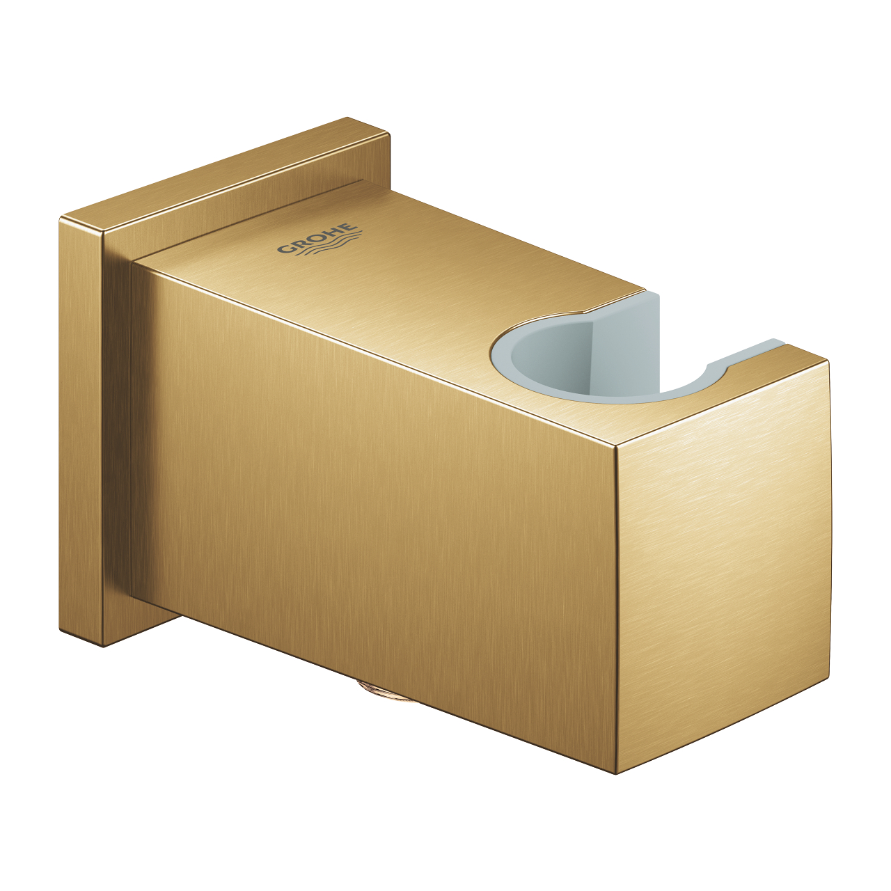 Grohe Euphoria Cube Wall Shower Outlet with Holder Matte Gold 26370GN0
