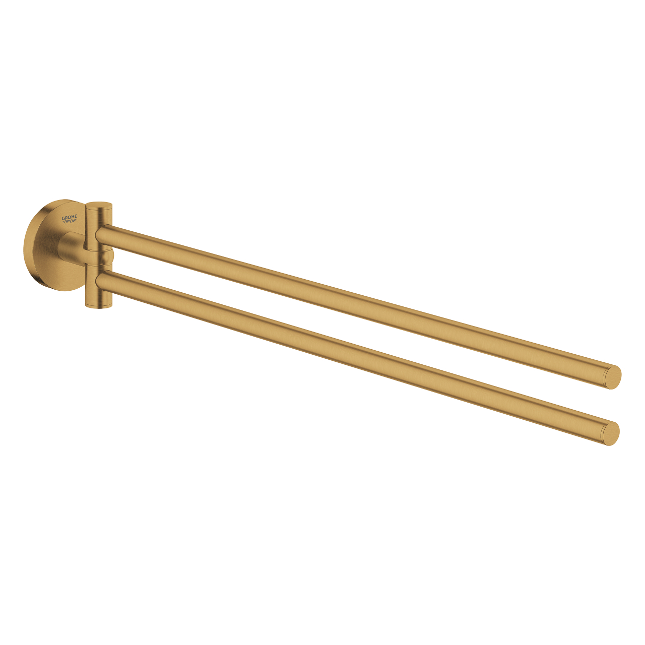 Grohe Essential Cosmopolitan Double Towel Rail 45 cm - Matte Gold