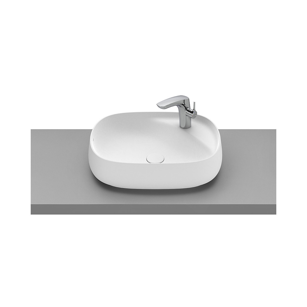 Roca Beyond Over countertop basin 43 × 56 cm Matte White A3270B8620