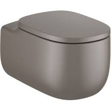 Roca Beyond Vitreous china wall-hung Rimless WC Coffee A3460BE660
