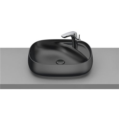 Roca Beyond Over countertop basin 43 × 56 cm Onyx Dark Grey A3270B8640