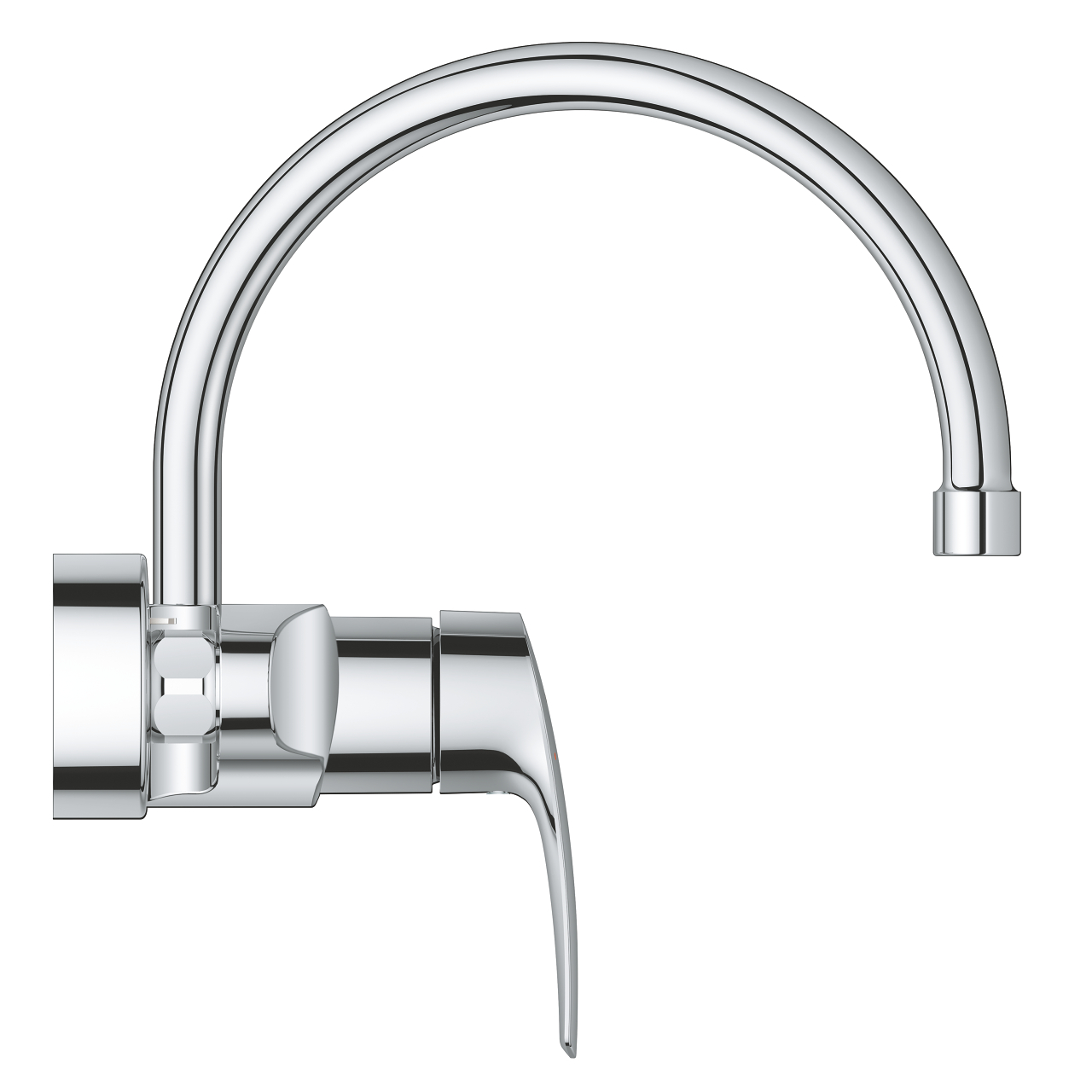 Grohe New Eurosmart Wall mounted Single-lever sink mixer 1/2″ Chrome 32482003