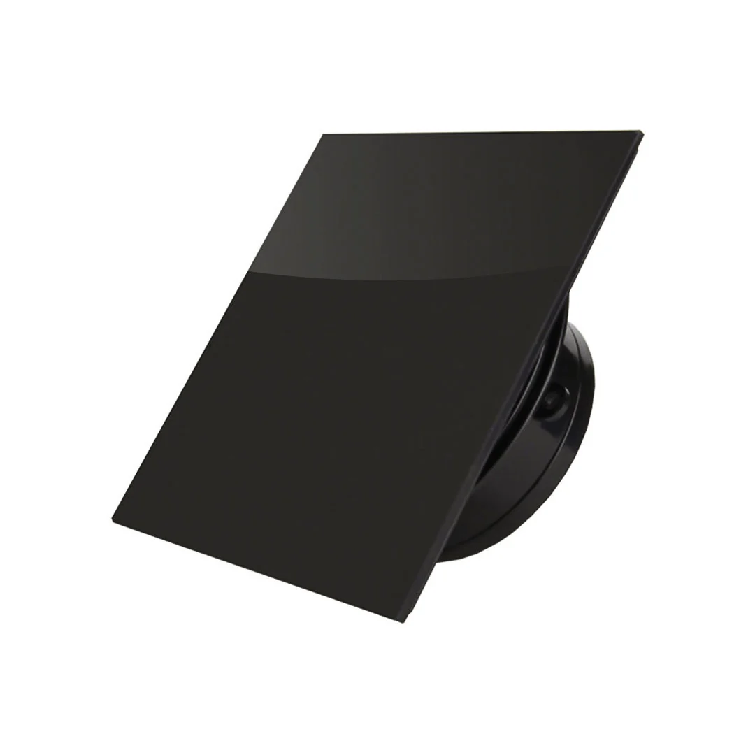 Mmotors bathroom Exhaust Fan, 169 cubic meters, black glass, 111