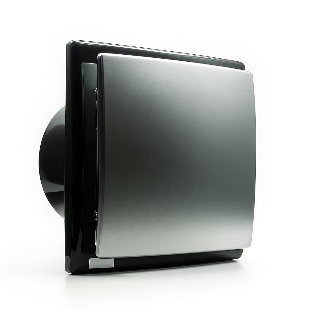 Mmotors OK bathroom Exhaust Fan , 105 cubic meters, plastic silver x black plastic, 503
