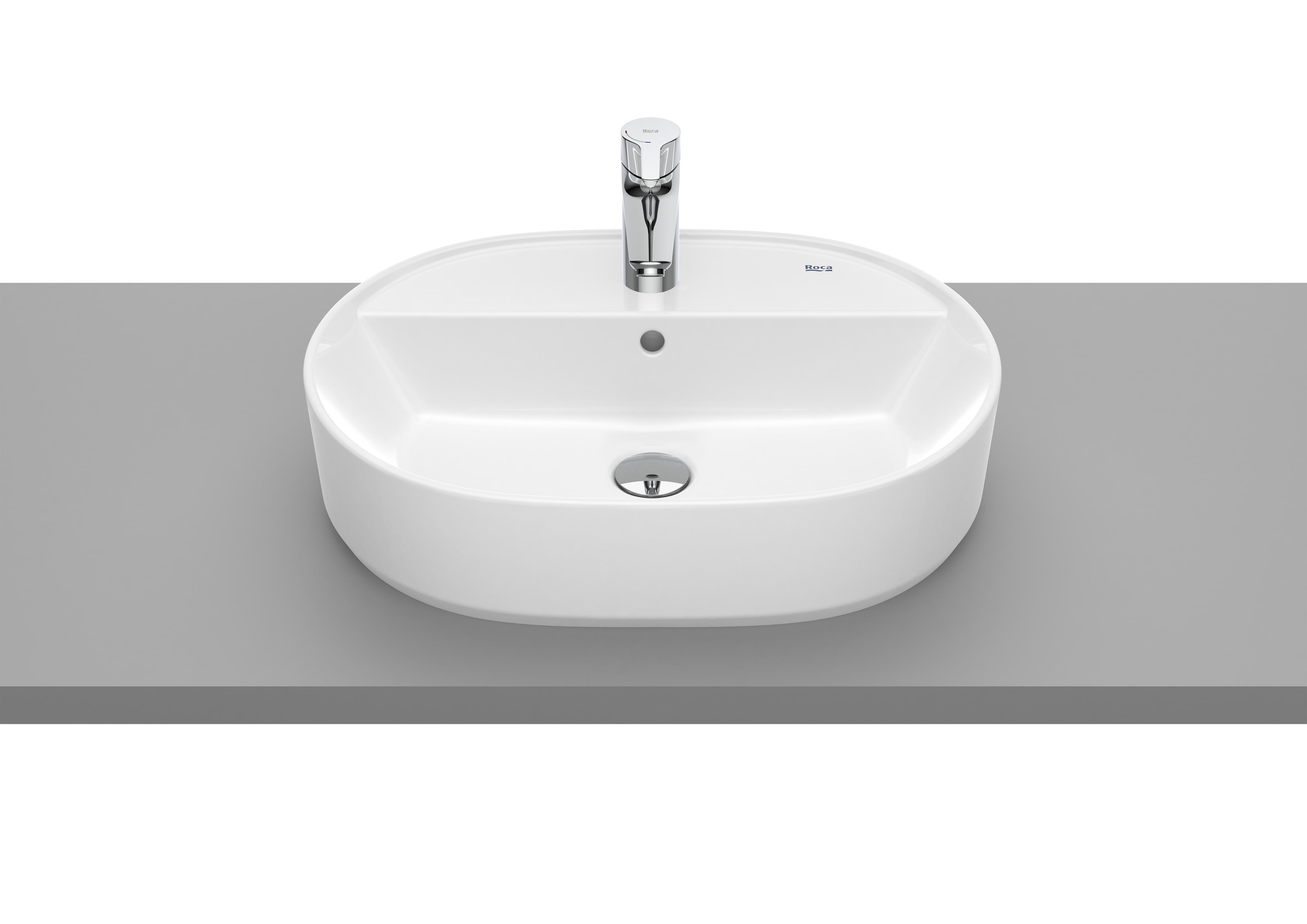 Roca Gap countertop basin 40 × 55 cm White A3270Y0000