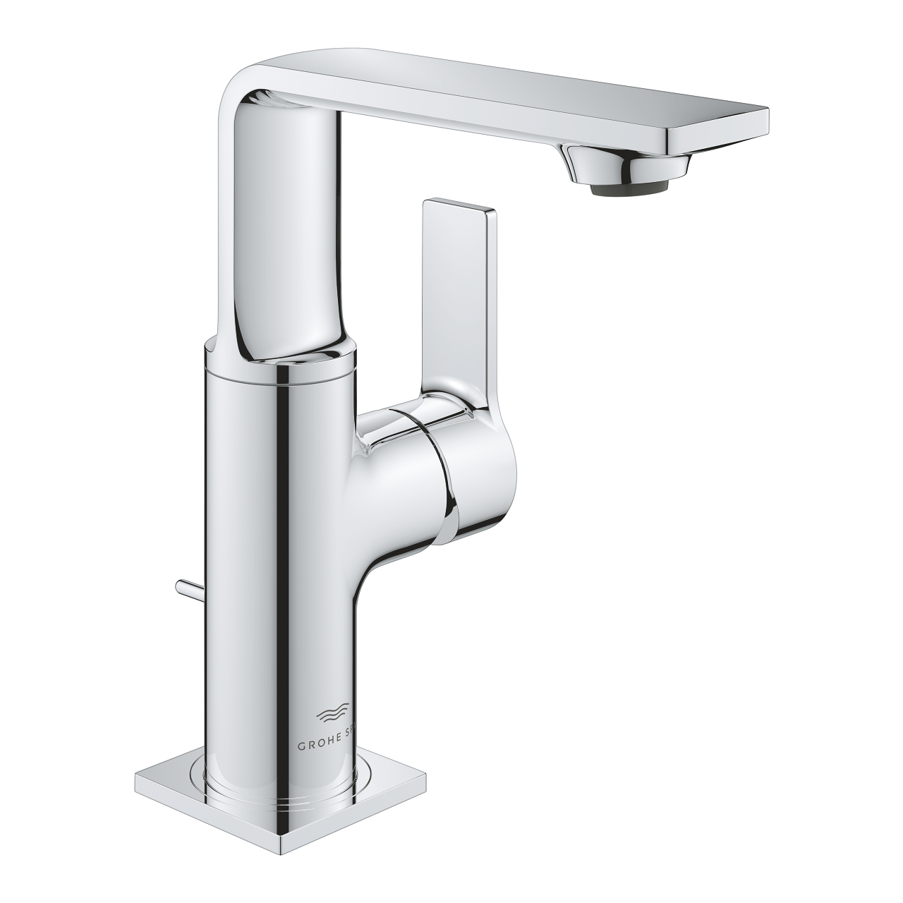 Grohe Allure Small Basin Mixer with Pop-up Waste Chrome 32757001
