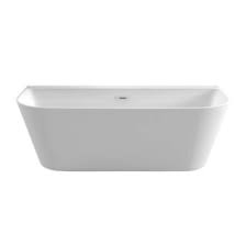 Duravit Slim Seamless Bathtub 170 x 80 cm white with waste 806343000990000