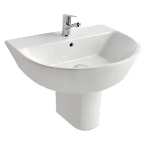 Roca Aris Round Basin 49 × 60 cm White YB10051200200000