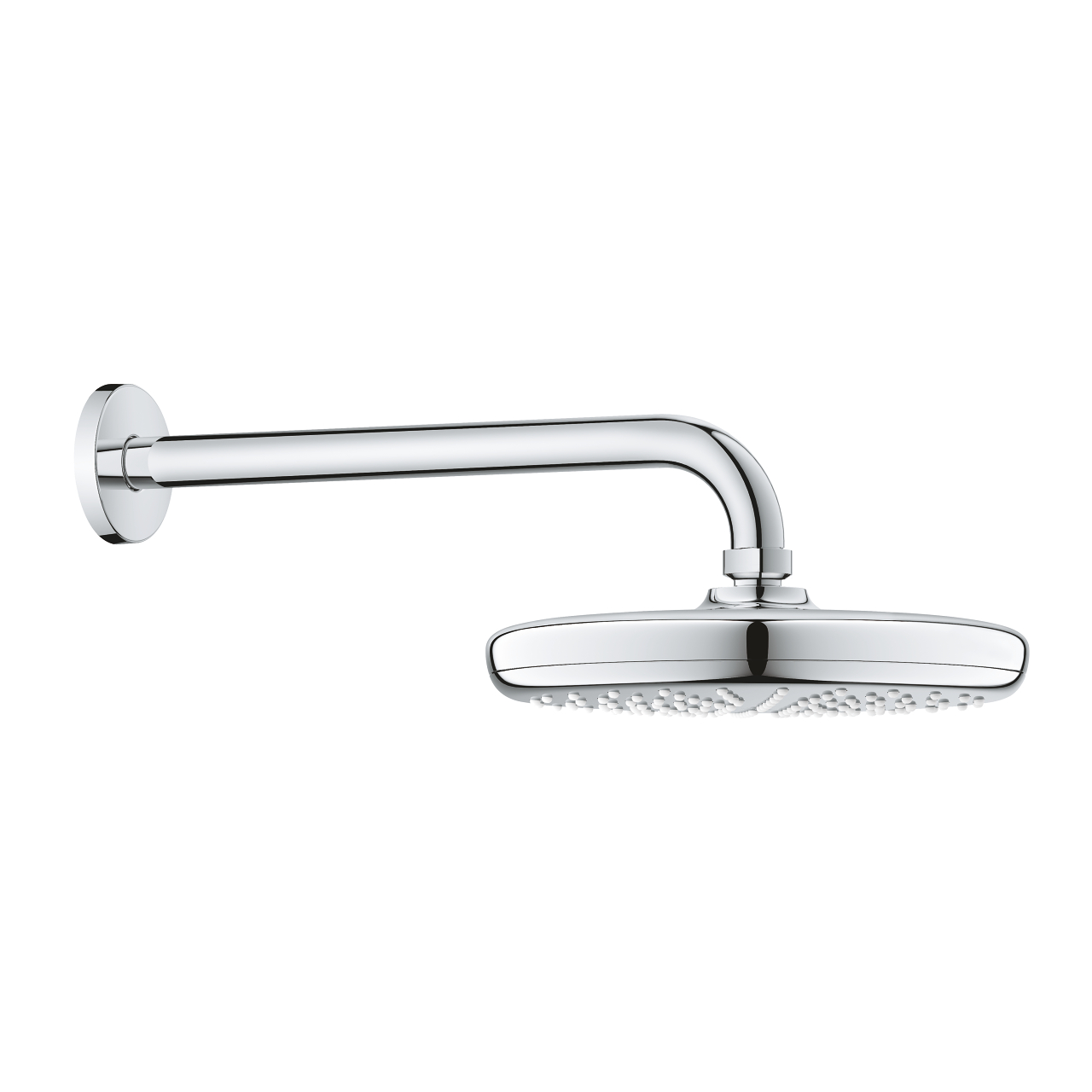 Grohe Tempesta Concealed Shower Head with Wall Outlet 21 cm Circular Chrome 26412000