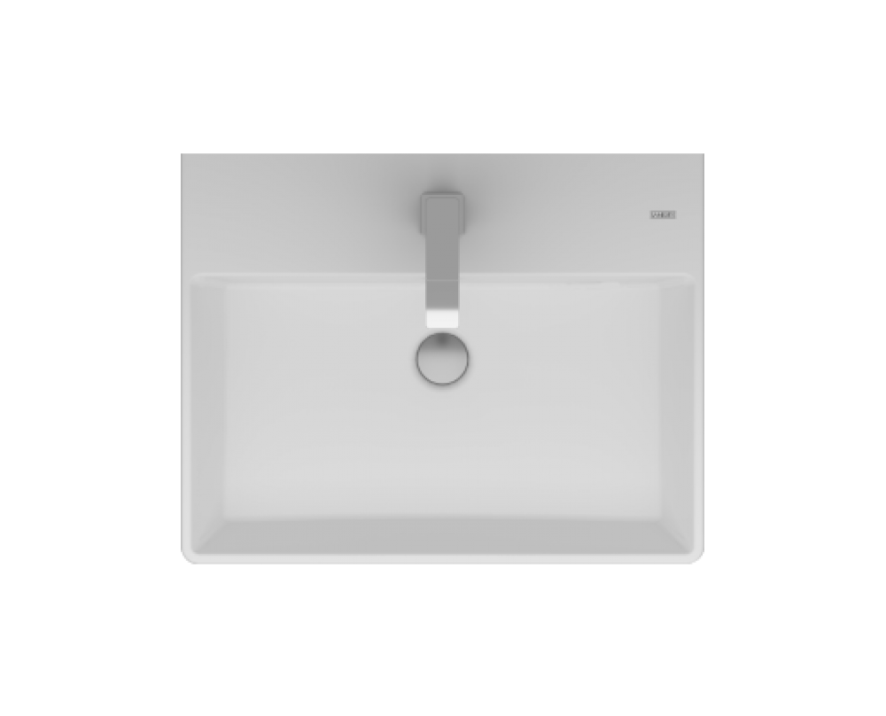 Sanipure Kepler Over Top WashBasin 47 x 50 Cm White 419500000