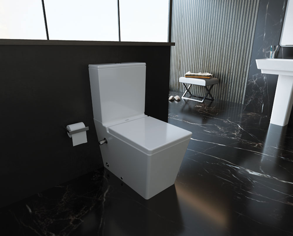 SanipureTank with trim White 0912100003