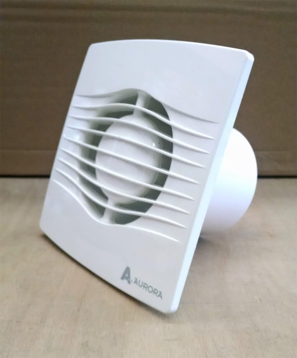 Aurora SLF150T Italian Bathroom and Kitchen Exhaust Fan - 6" Outlet (With Timer)