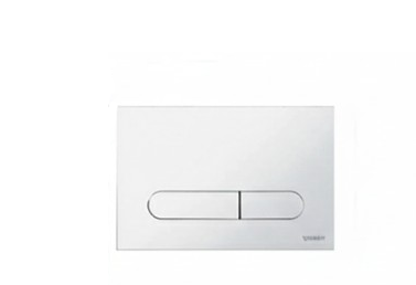 Duravit Beta 100 Flush Plate Square Glossy Chrome WF 5100021010