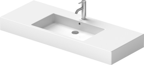 Duravit Vero Furniture basin 49 × 125 cm White, with tap hole 0329120000