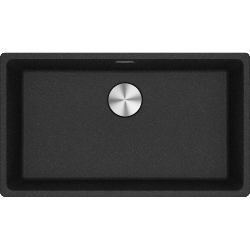 Franke Granite kitchen basin 76 × 44 cm MRG 610-110-72 with drain Onyx Black 1140661651