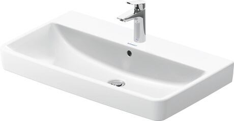 Duravit No.1 Furniture basin 46 × 80 cm White, with tap hole 2375800000