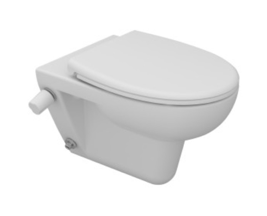 Sanipure Rosetta Wall-hanging toilet Rosetta Seat White 2580490075 - 2580490078