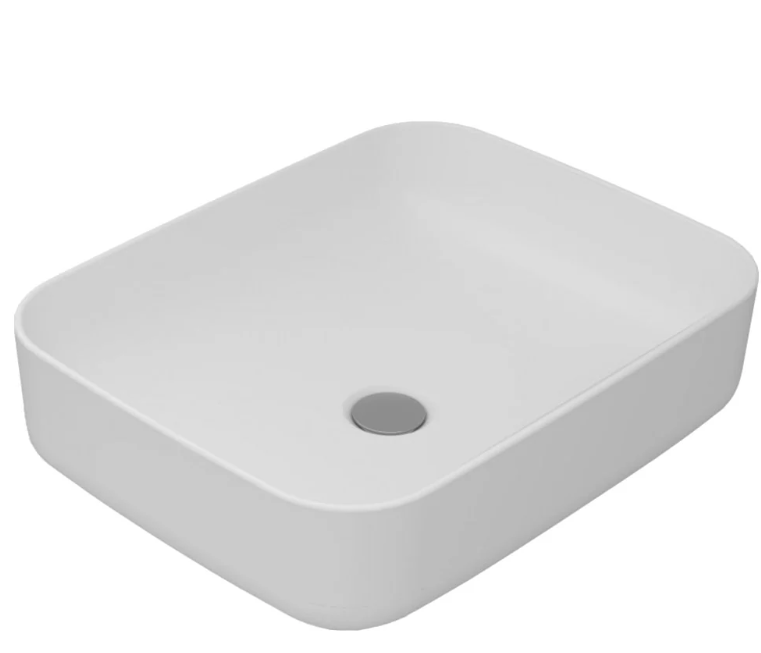 Sanipure AVONA - Hermes Over Top WashBasin 40 × 51 cm White 4503500000
