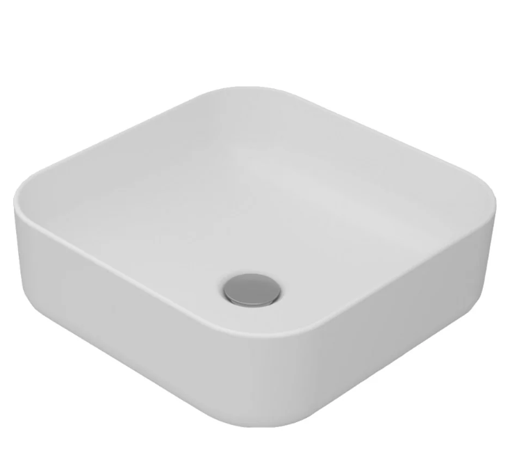 Sanipure AVONA - Hermes Over Top WashBasin 39 × 39 cm White 4503390000