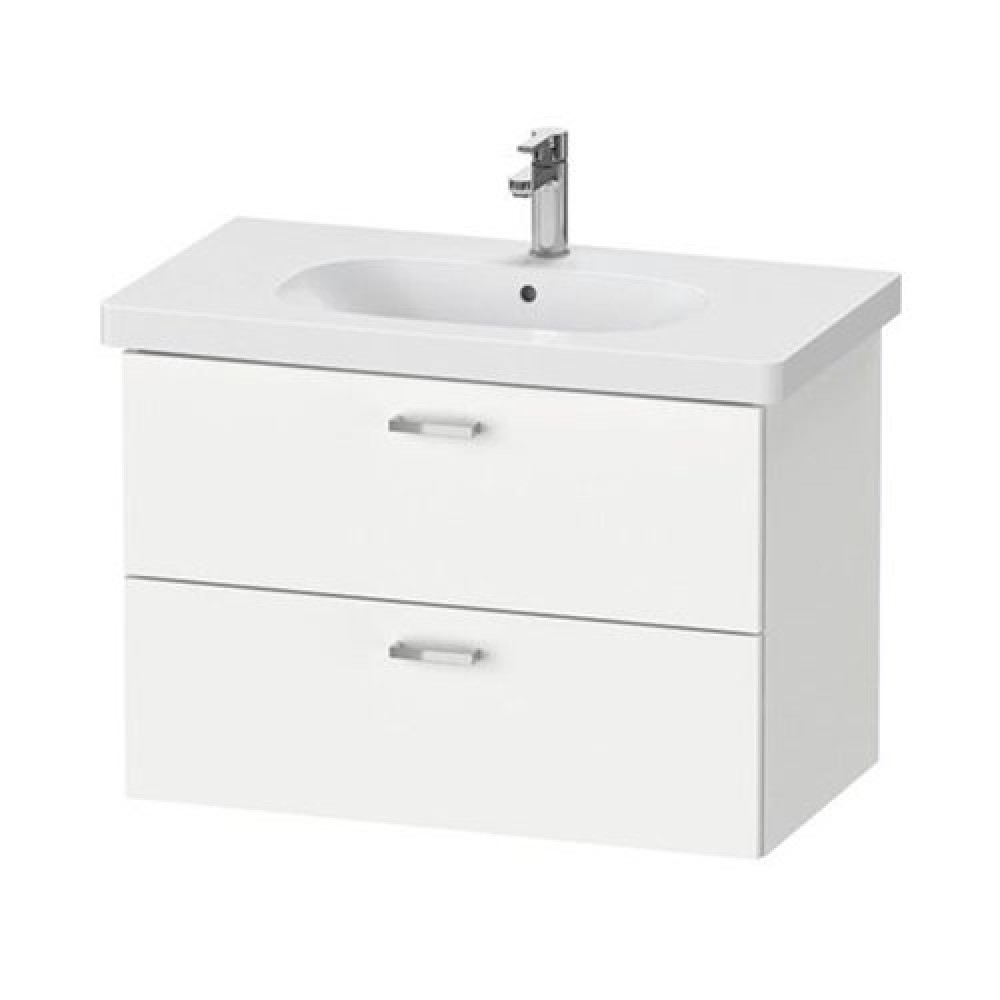 ديورافيت وحده اكس بيز XB 618902222 خشبى ابيض لامع 45.8 × 60 سم 2 درج لحوض دى كود 65 سم