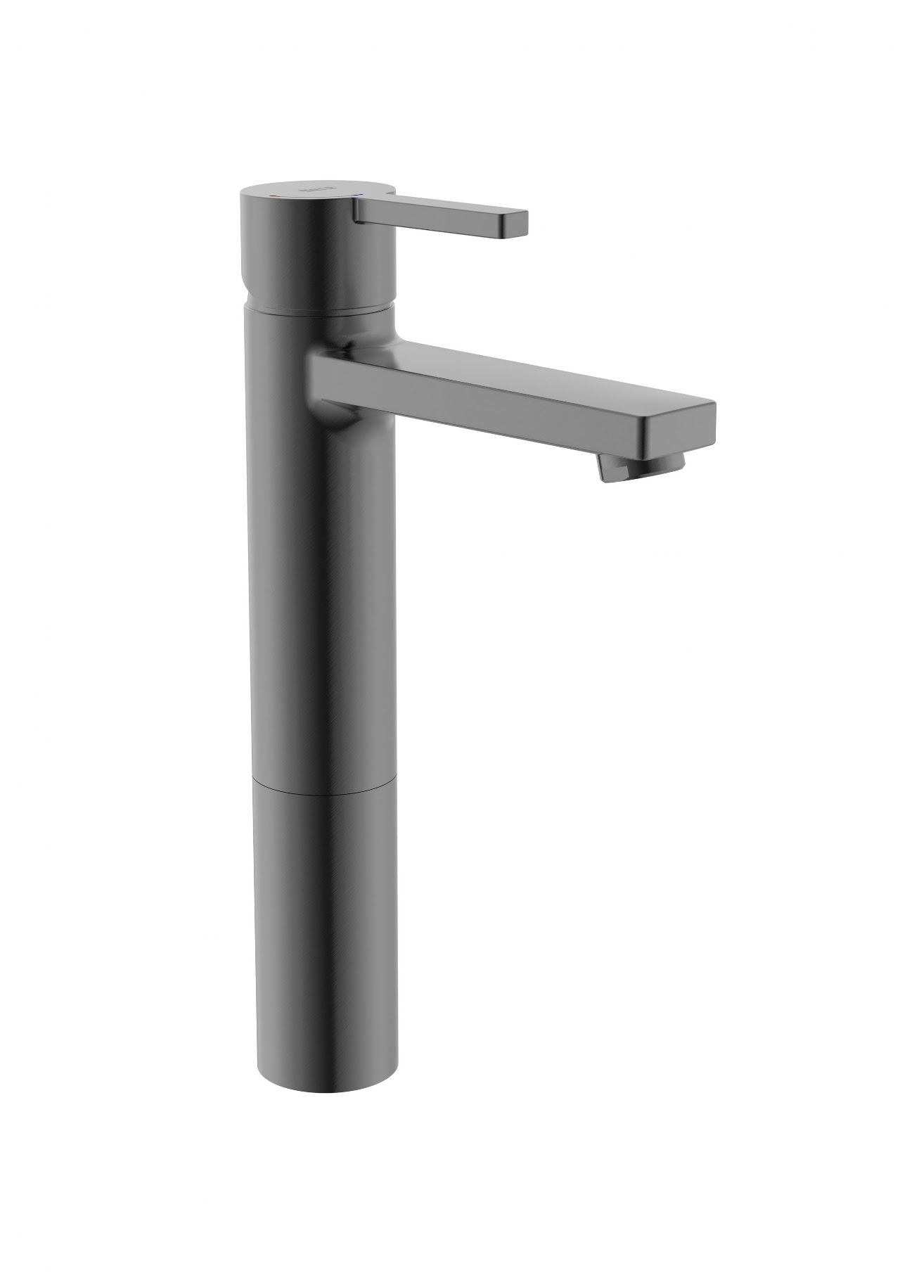 Roca Naia High Basin Mixer - Brushed Black